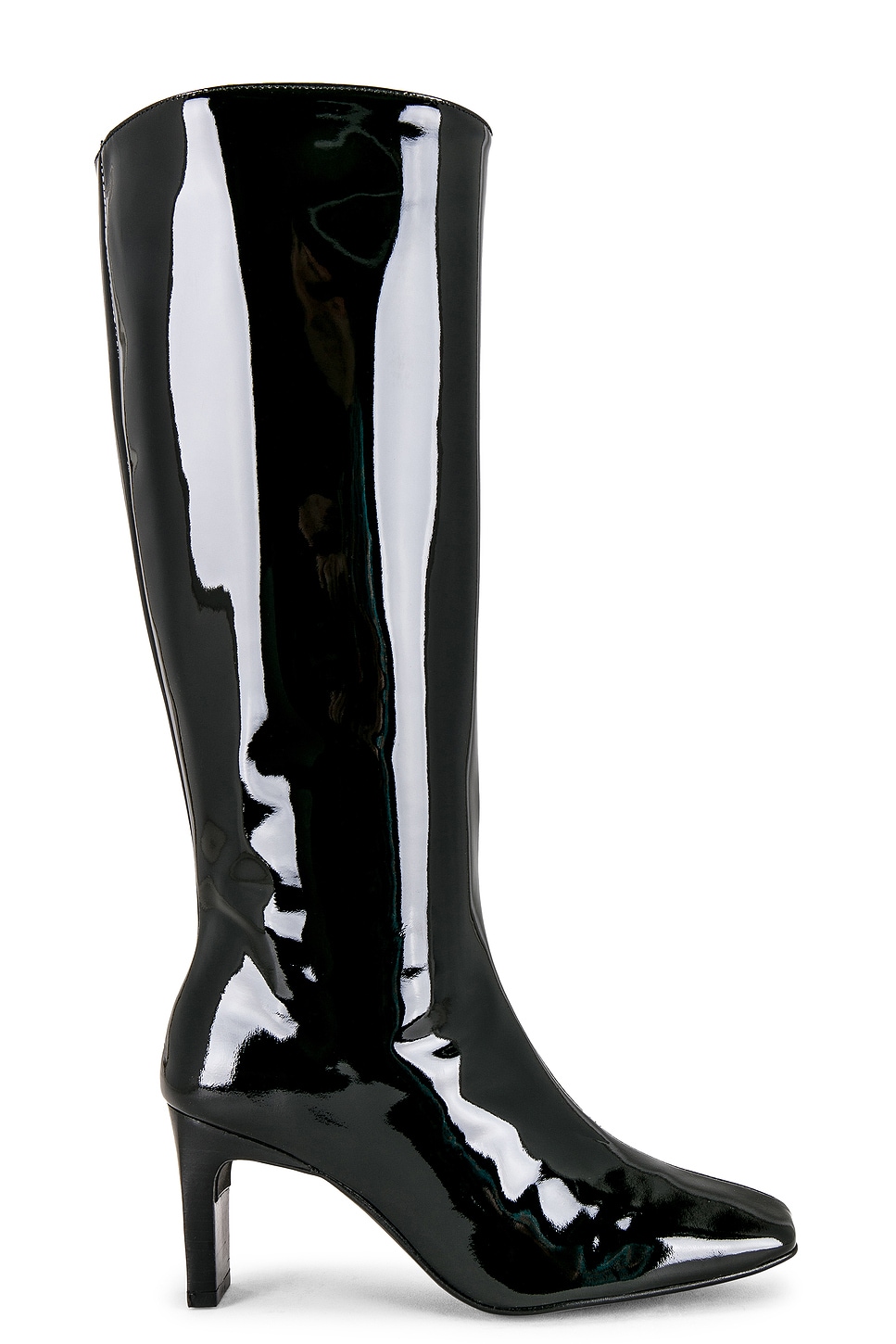 ALOHAS Isobel Leather Boot in Onix Black REVOLVE