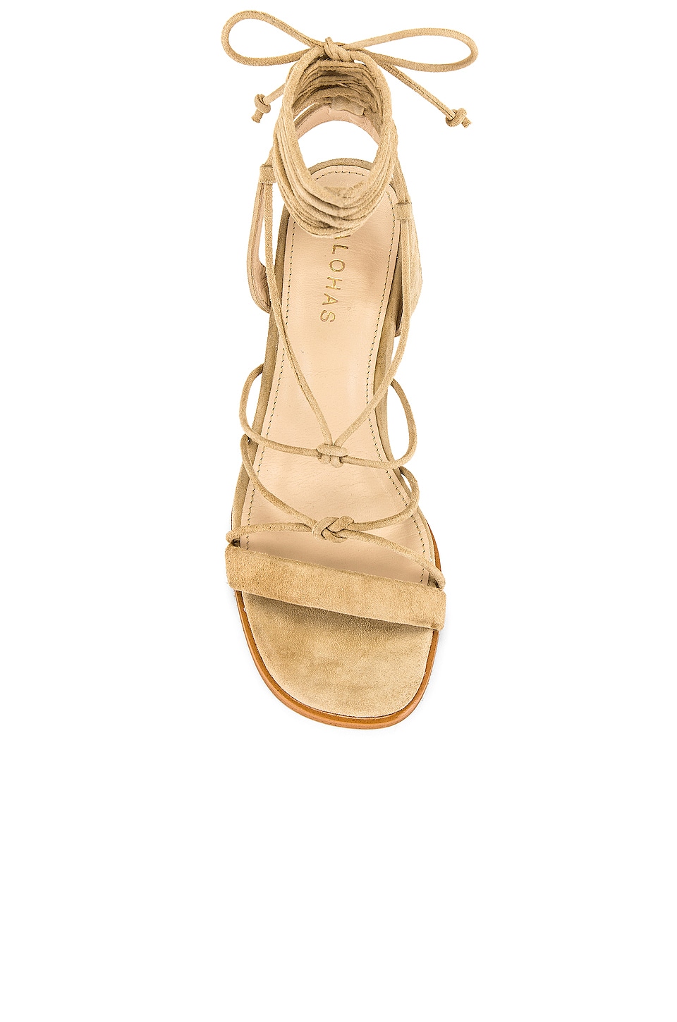 alohas unique laced heel