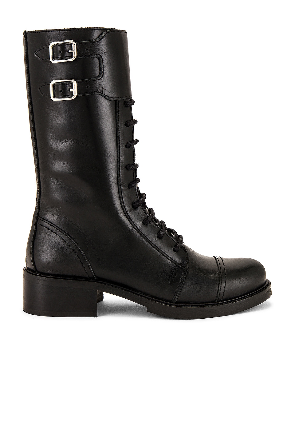 ALOHAS Cadillac Boot in Total Black | REVOLVE