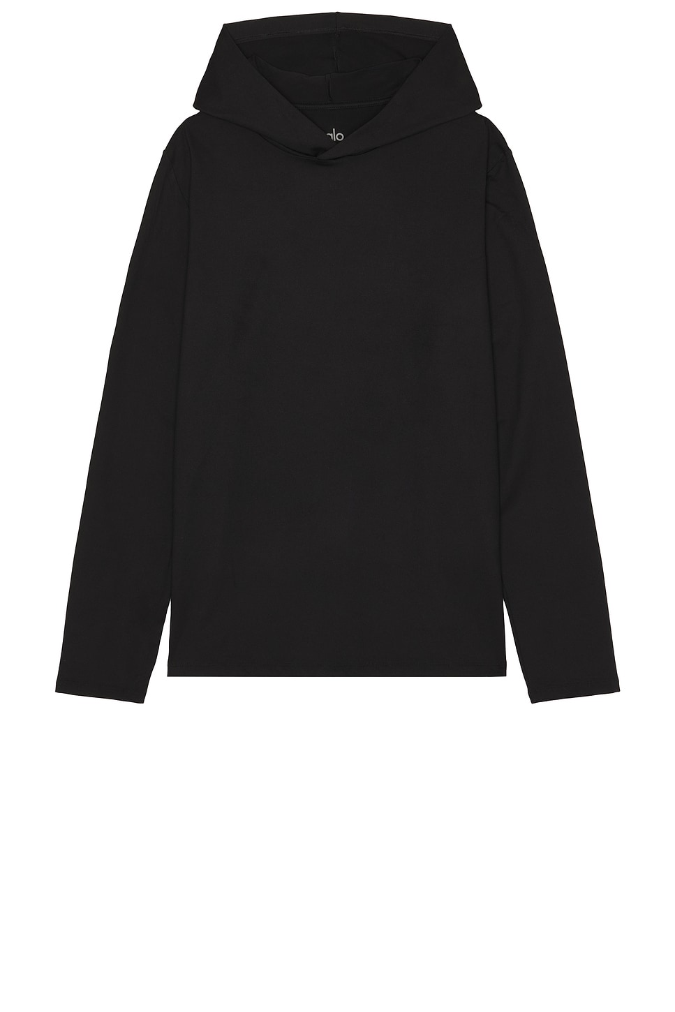 【Alo Yoga】Conquer Reform Long Sleeve With Hood Conquer Reform Long Sleeve With Hood - Black | ALO