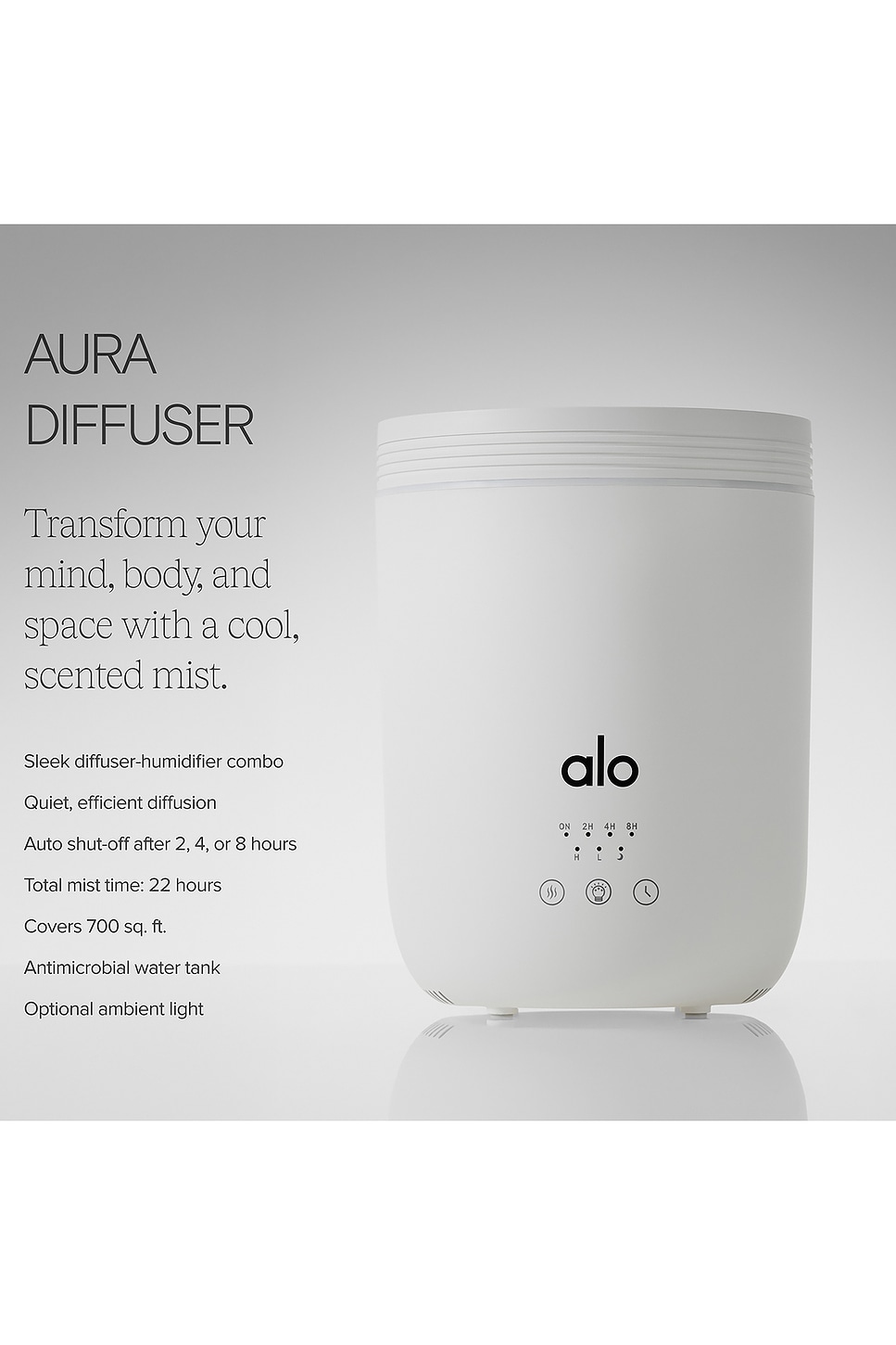 alo Aura Diffuser in White | REVOLVE