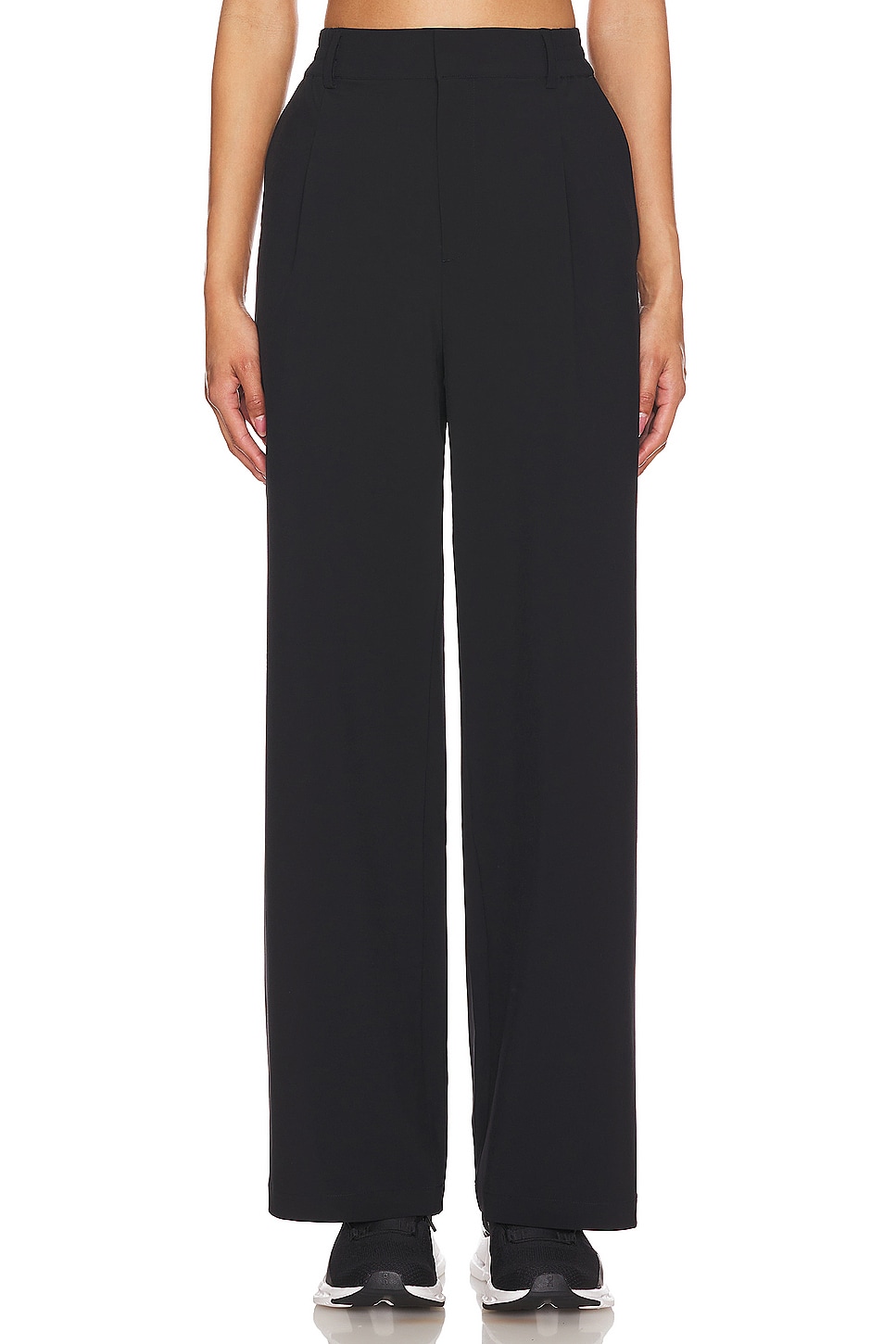 High-Waist Pursuit Trouser (Regular) - Black | Alo Yoga