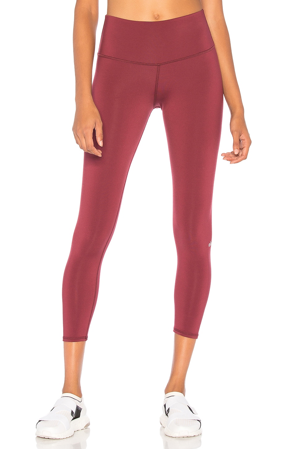 Airbrush Legging in Black Cherry 