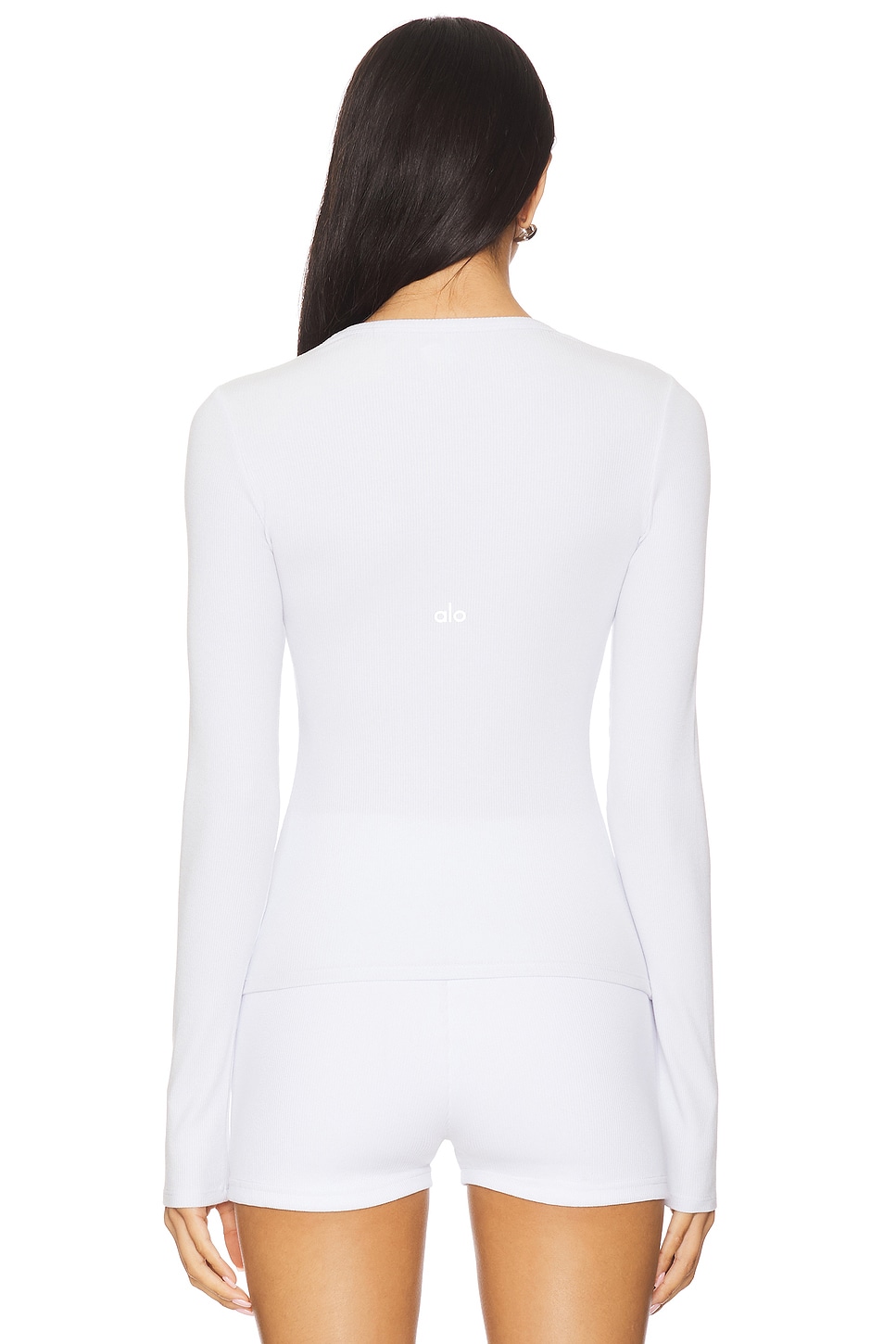alo - Ribbed Modal Long Sleeve Top | Plush
