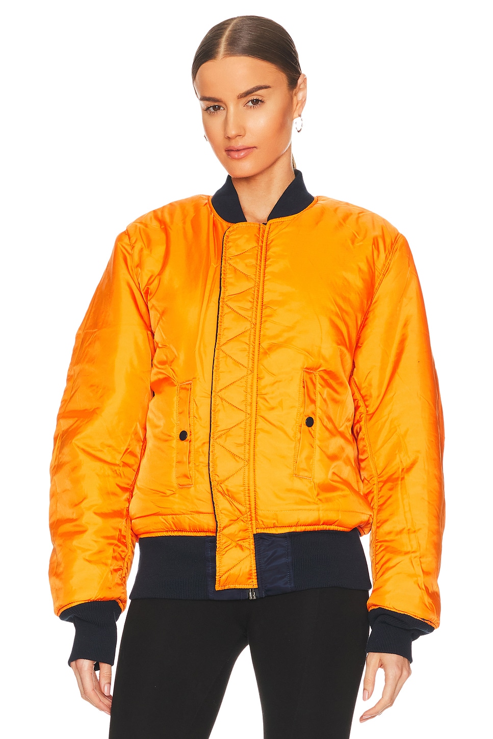 ALPHA INDUSTRIES NASA MA-1 Bomber in Replica Blue