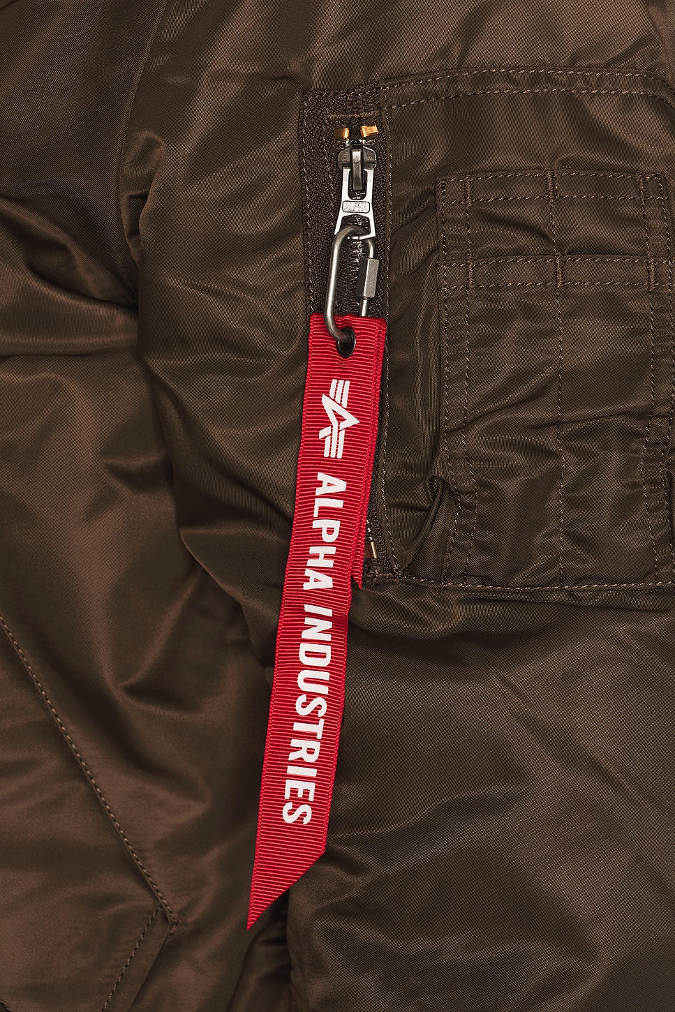 ALPHA INDUSTRIES Alpha MA-1 Flight Jacket in Espresso | REVOLVE