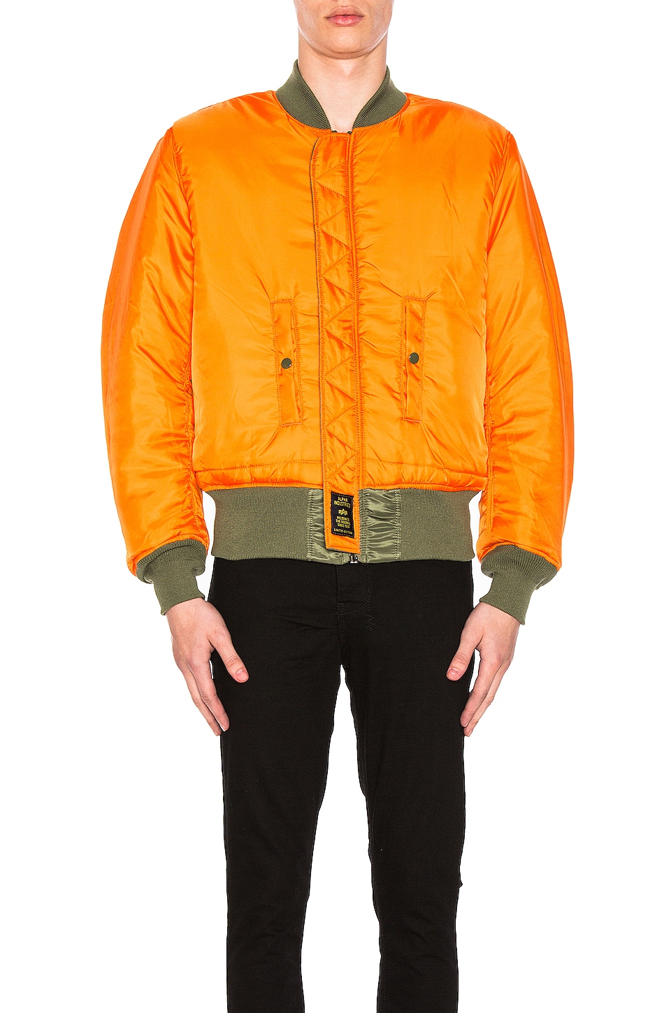 ALPHA INDUSTRIES BLOUSON MA 1 BLOOD CHIT BOMBER