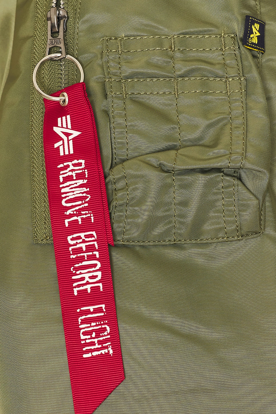 ALPHA INDUSTRIES MA-1 Slim Fit in Sage | REVOLVE