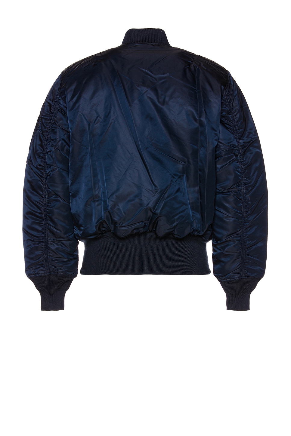 ALPHA INDUSTRIES MA-1 Bomber Jacket in Replica Blue