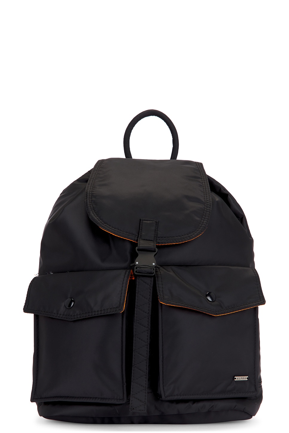ALPHA INDUSTRIES Nylon Backpack in Black | REVOLVE