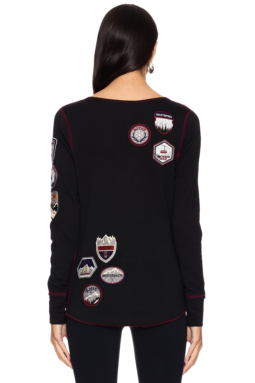 Alp N Rock Usa Resorts Henley Shirt