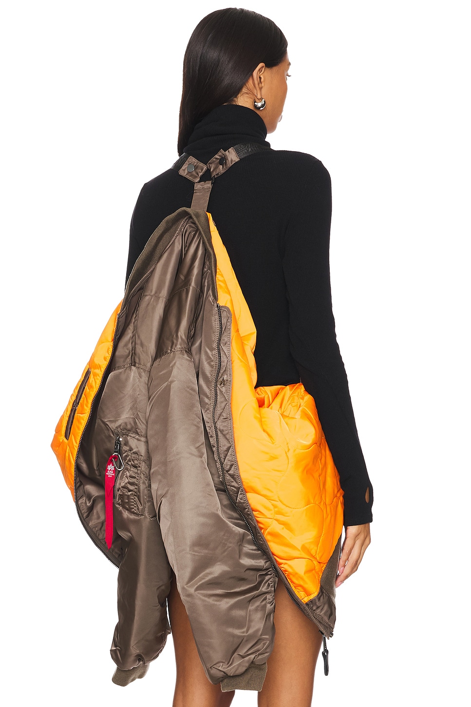 Alpha Industries Oversized Ma-1 Flight Jacket thumbnail