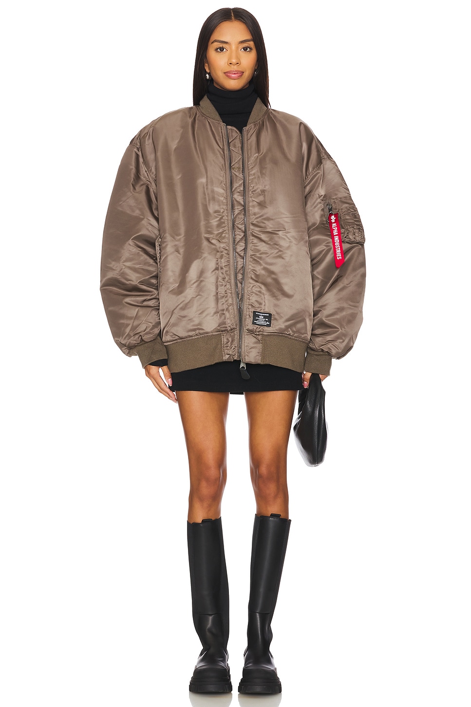 Alpha Industries Oversized Ma-1 Flight Jacket thumbnail