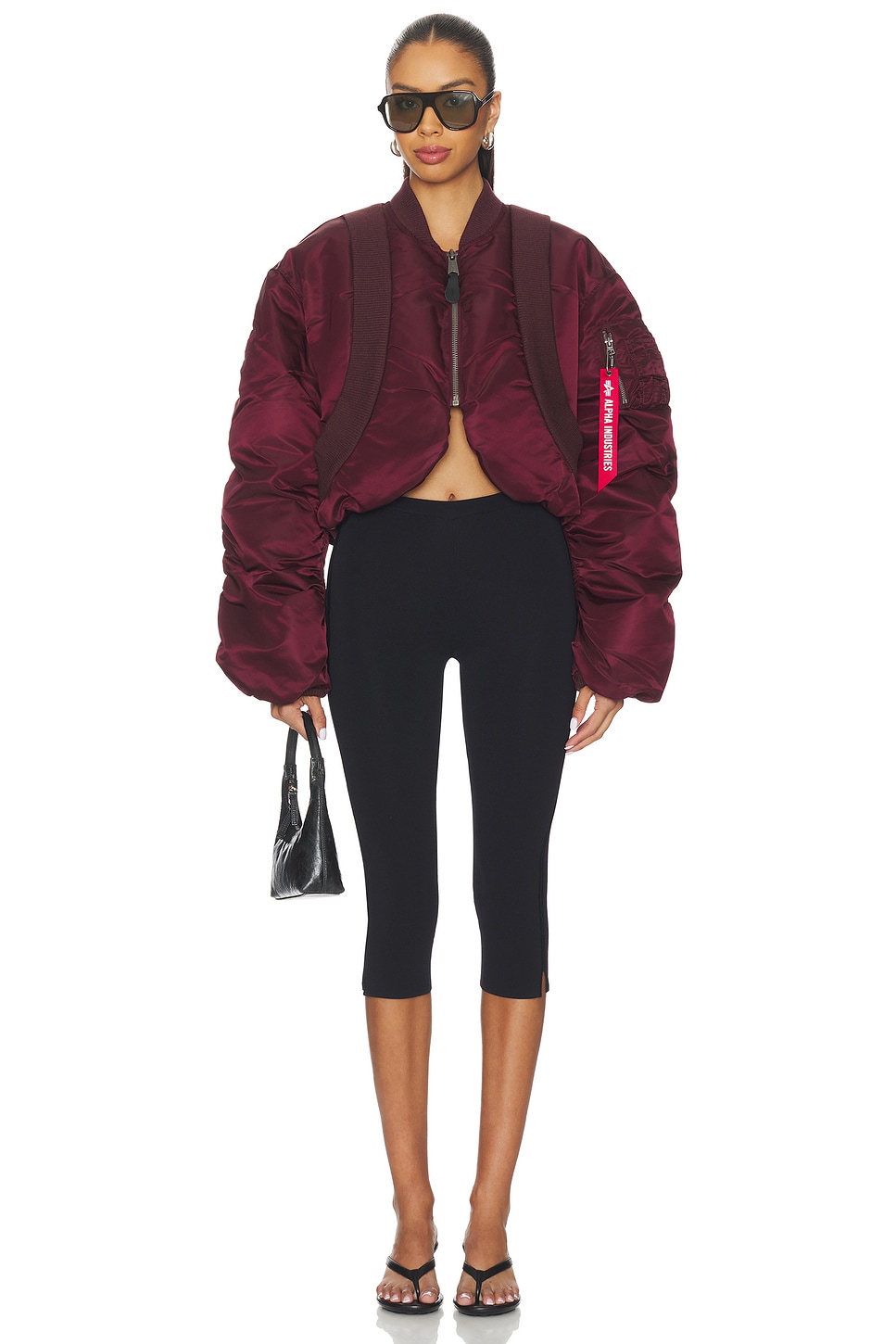 Alpha Industries Ma-1 Knit Rib Flight Jacket