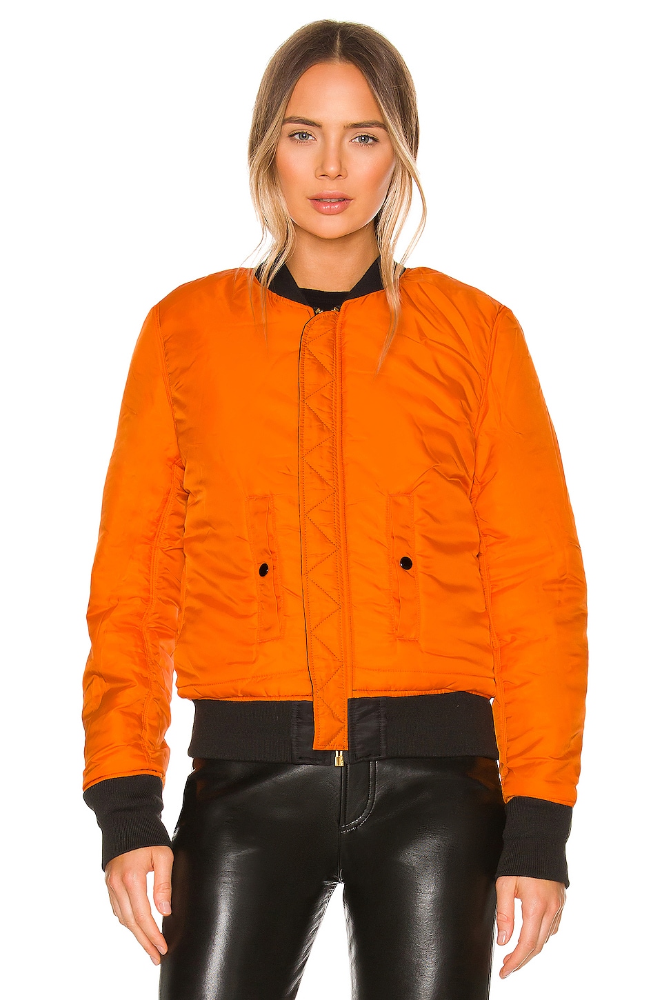 ALPHA INDUSTRIES MA-1 W Bomber in Black