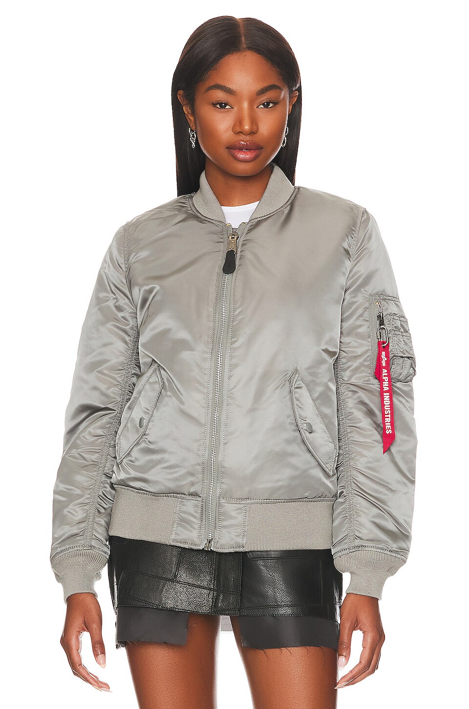 ALPHA INDUSTRIES MA-1 Bomber in Vintage Grey