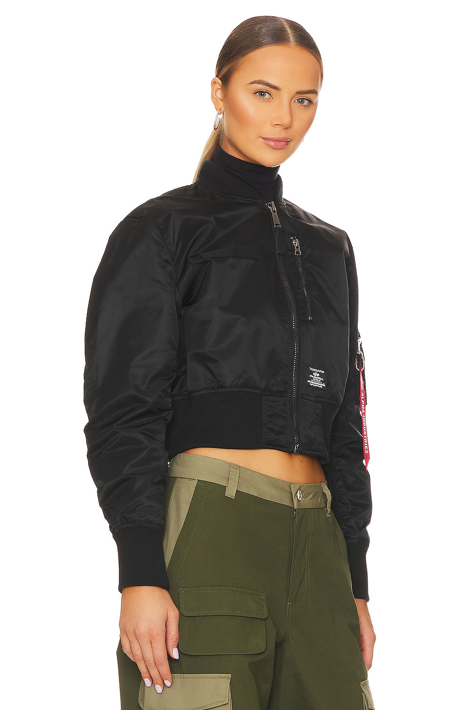 Alpha Industries L-2B Cropped Flight Jacket thumbnail