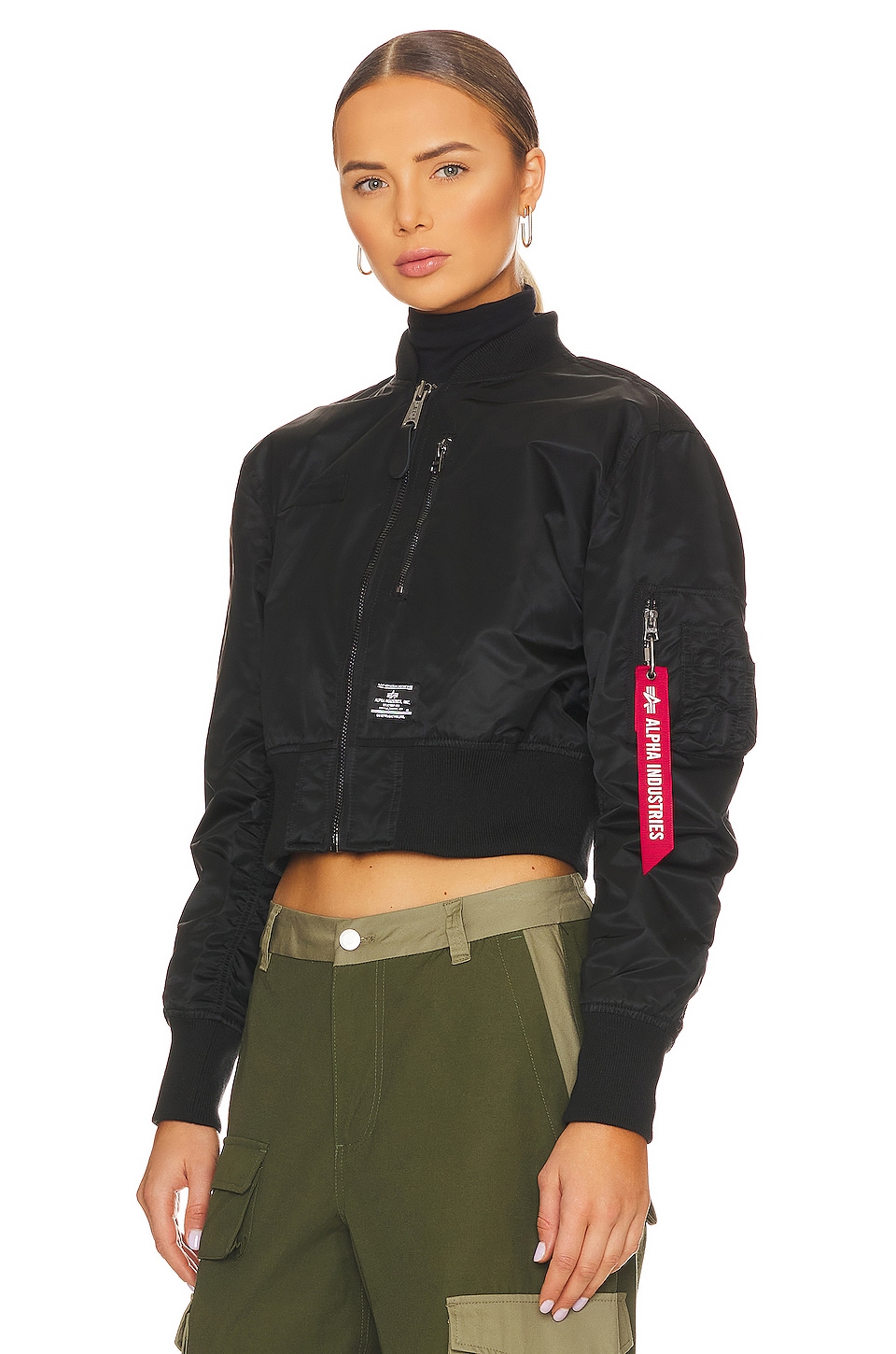 Alpha Industries L-2B Cropped Flight Jacket thumbnail