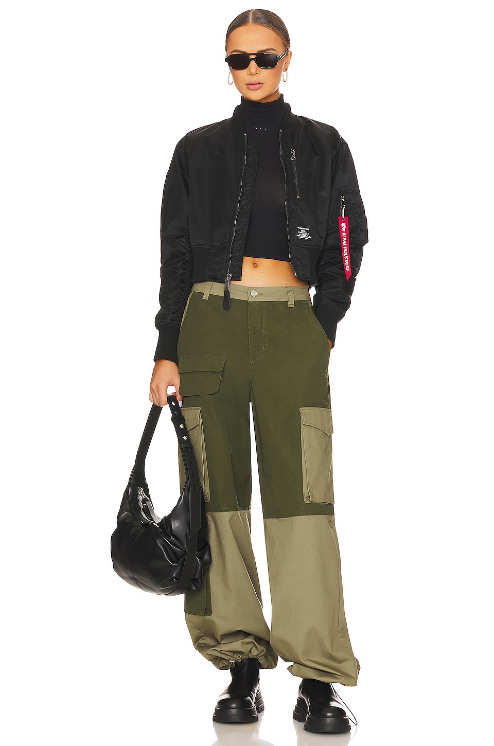 Alpha Industries L-2B Cropped Flight Jacket thumbnail