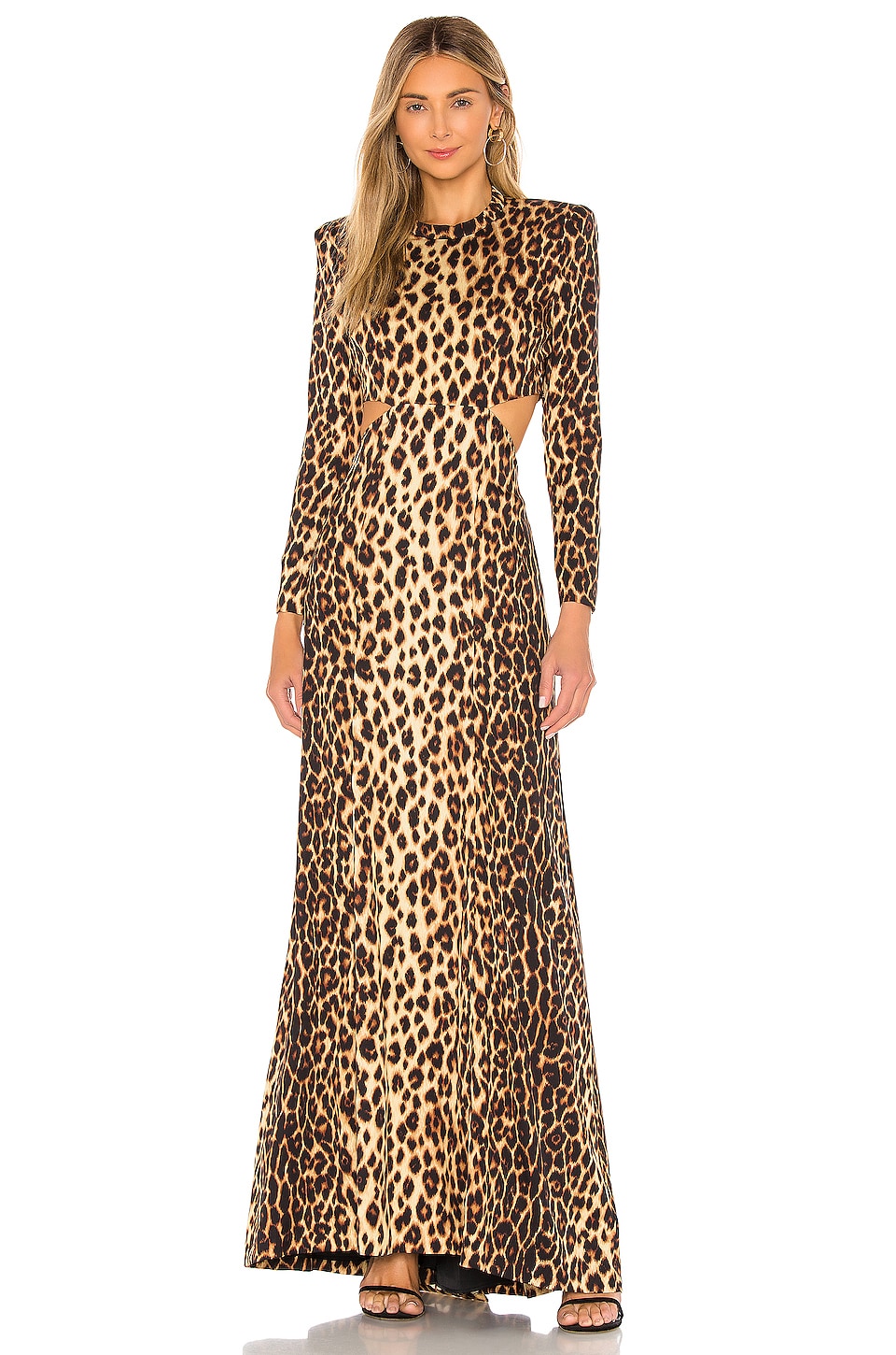 alc leopard dress