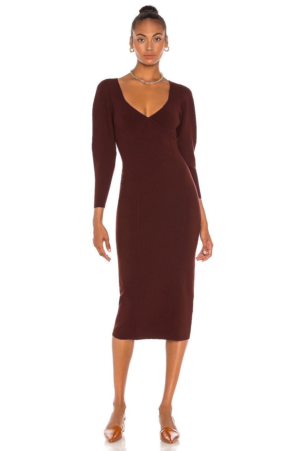 aje acklam one shoulder dress