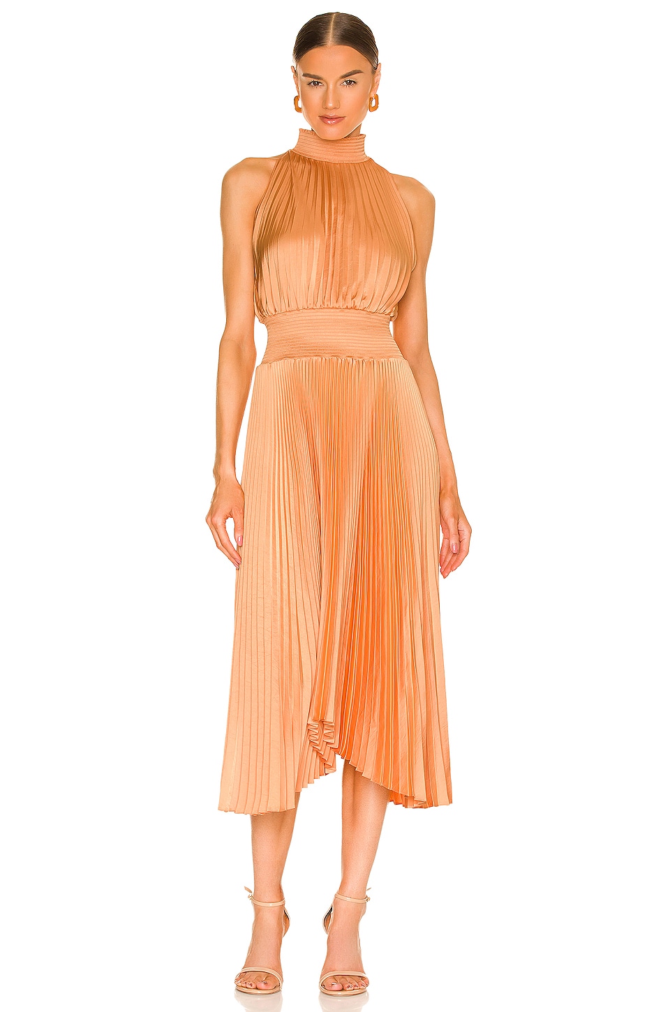 Alc renzo cheap pleated dress