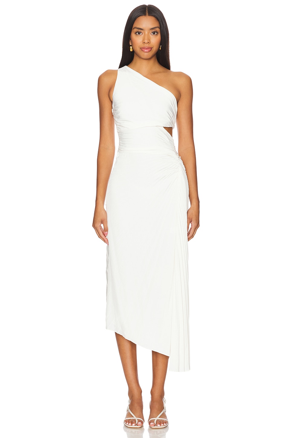 A.L.C. Dahlia Dress in Whisper White | REVOLVE