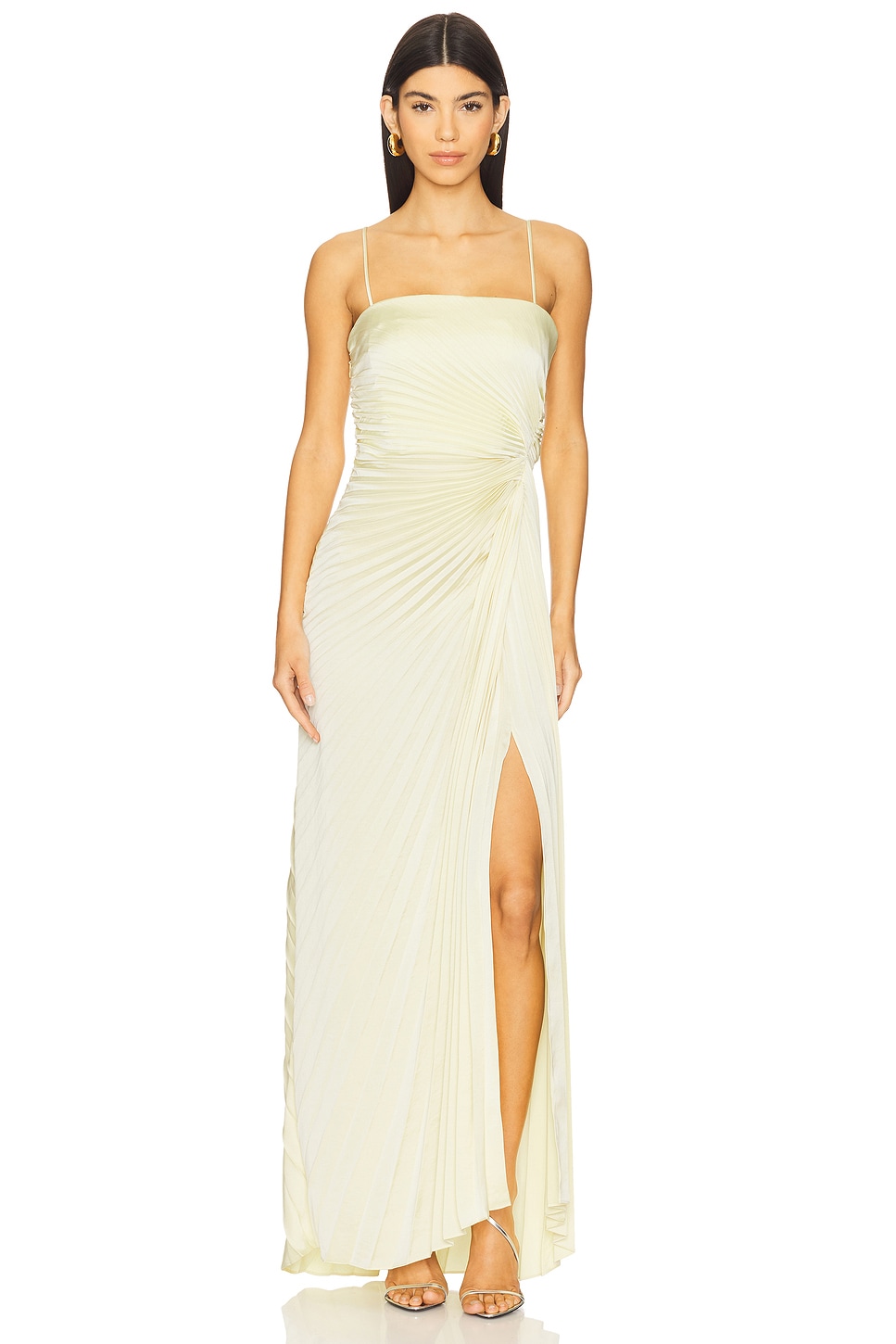 Layla Gown in Light Canary REVOLVE