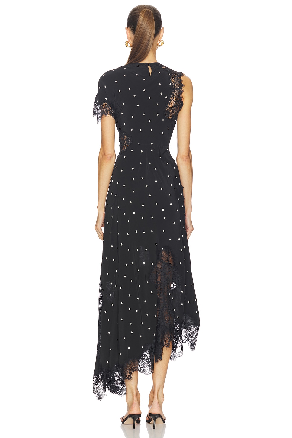 A.L.C. Alessia Dress in Black & Cream | REVOLVE