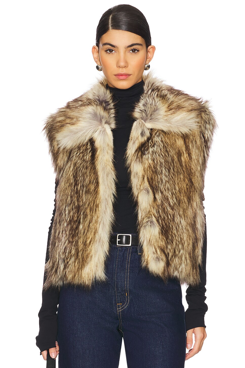 Alicia Faux Fur Vest