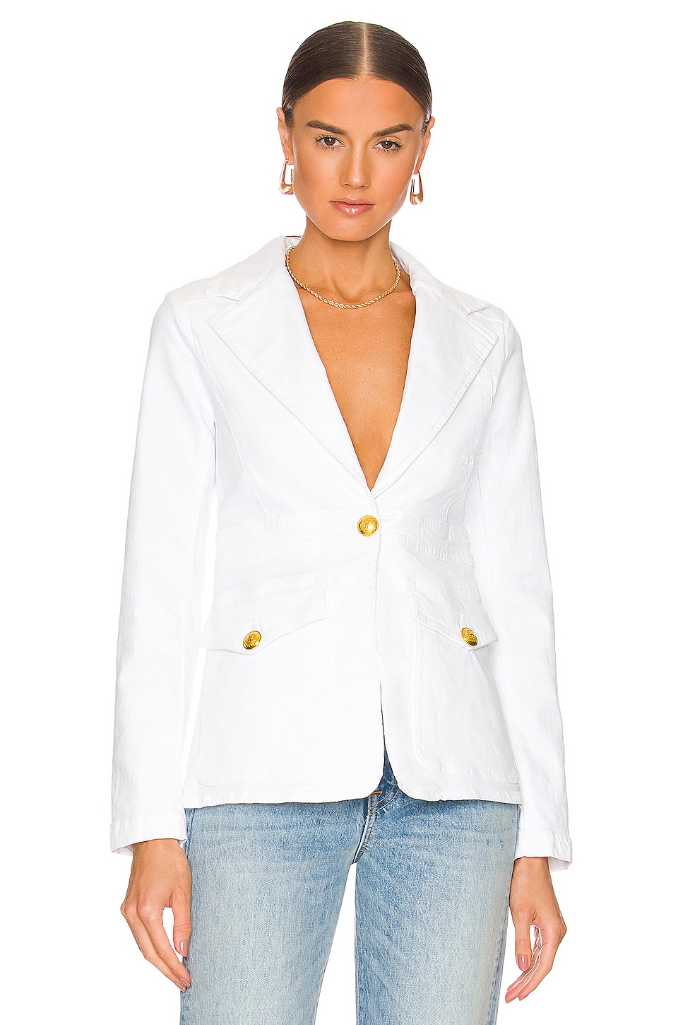 A.L.C. Amelia II Jacket in White | REVOLVE