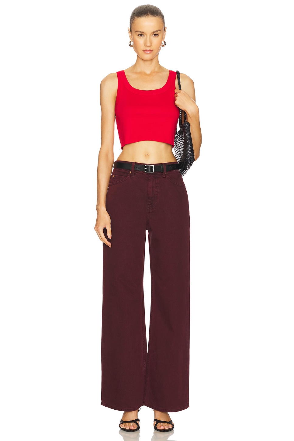 A.L.C. Halsey Tank in Rouge | REVOLVE