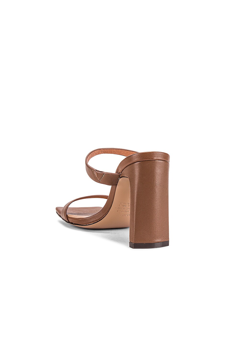 the cassady mule in leather