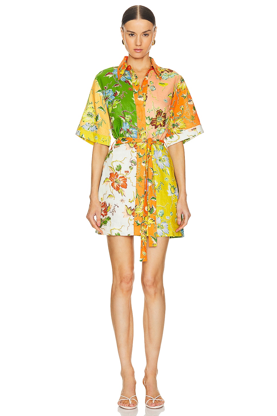 Alémais Hotel Lamu Spliced Mini Dress