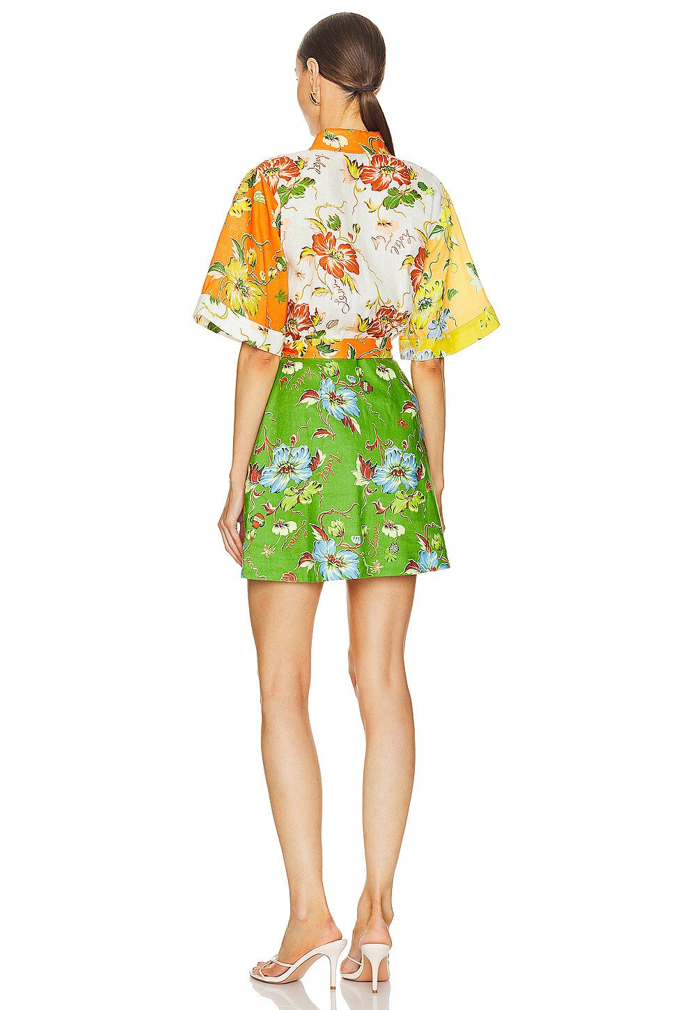 Alémais Hotel Lamu Spliced Mini Dress