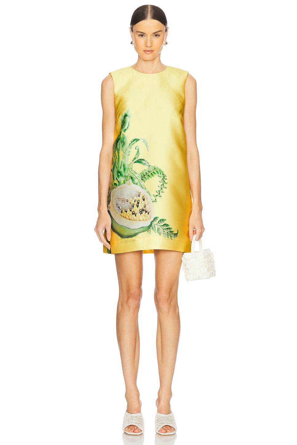 Read Your Mind Mini Dress - Lemon Soleil