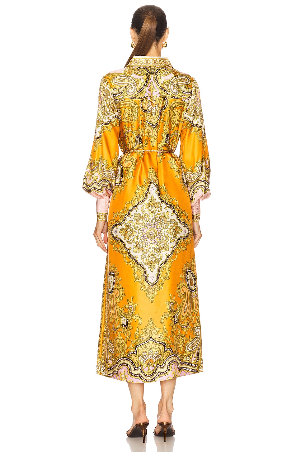 Clemenza Silk Shirtdress