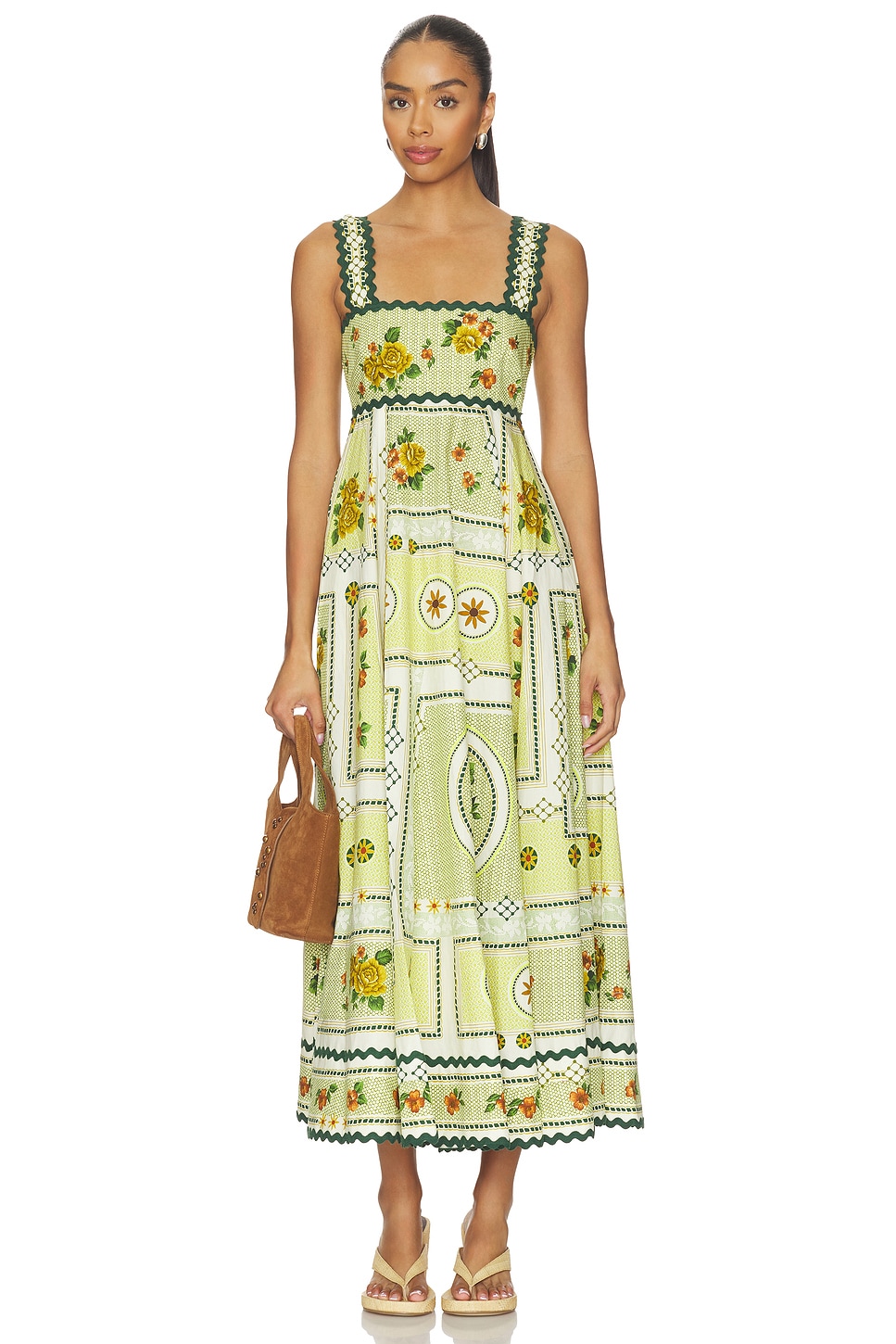 Alemais Dixie Summer Dress in Citrus | REVOLVE