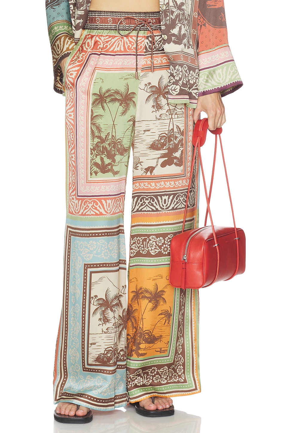 Alberta Silk Pant - thumbnail 2
