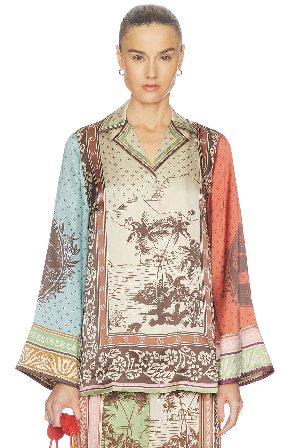 Alberta Silk Shirt - thumbnail 3