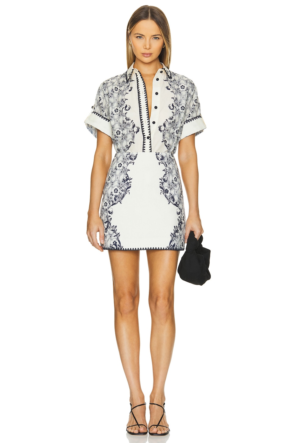 alemais airlie mini dress Almais Airlie printed linen minidress ALMAIS