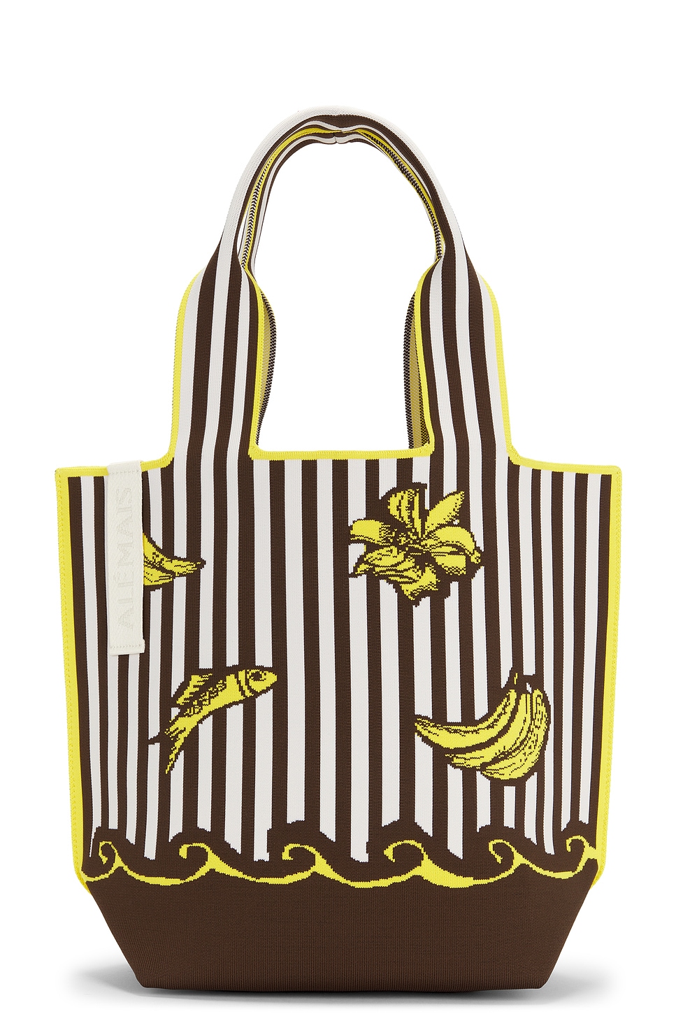 Mona Jacquard Shopper Tote