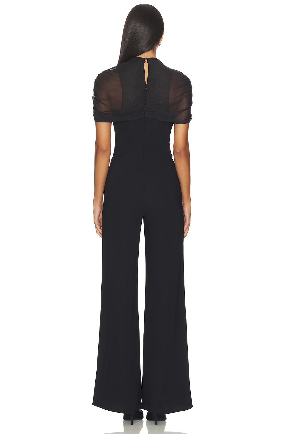 Amanda Uprichard Evianna Jumpsuit in Black | REVOLVE