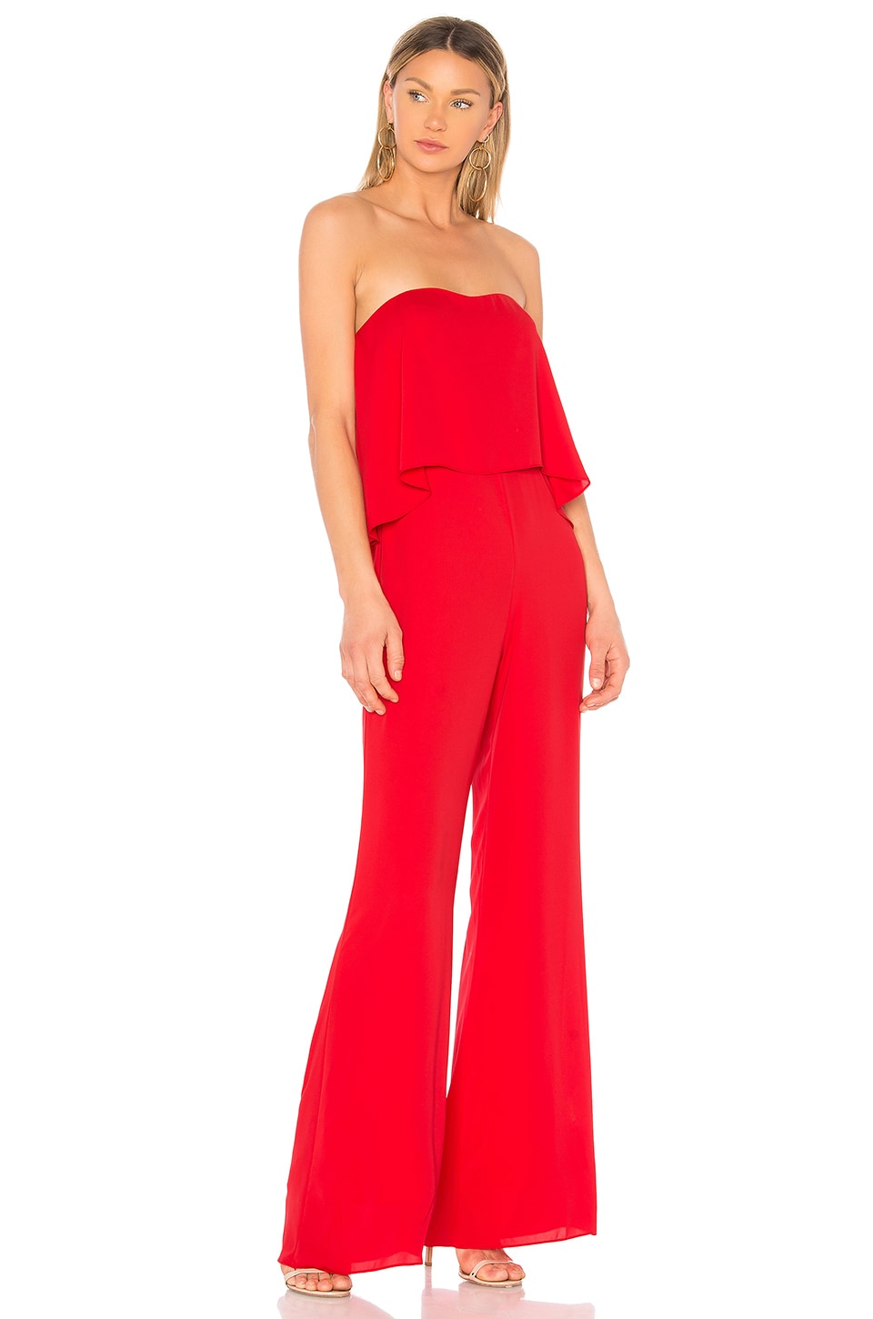 amanda uprichard red jumpsuit