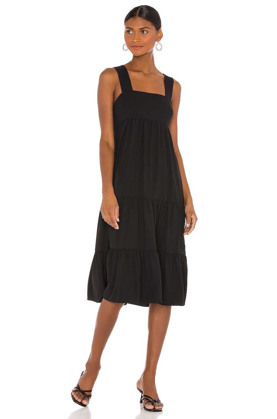 Amanda Uprichard Mitzi Dress in Black | REVOLVE