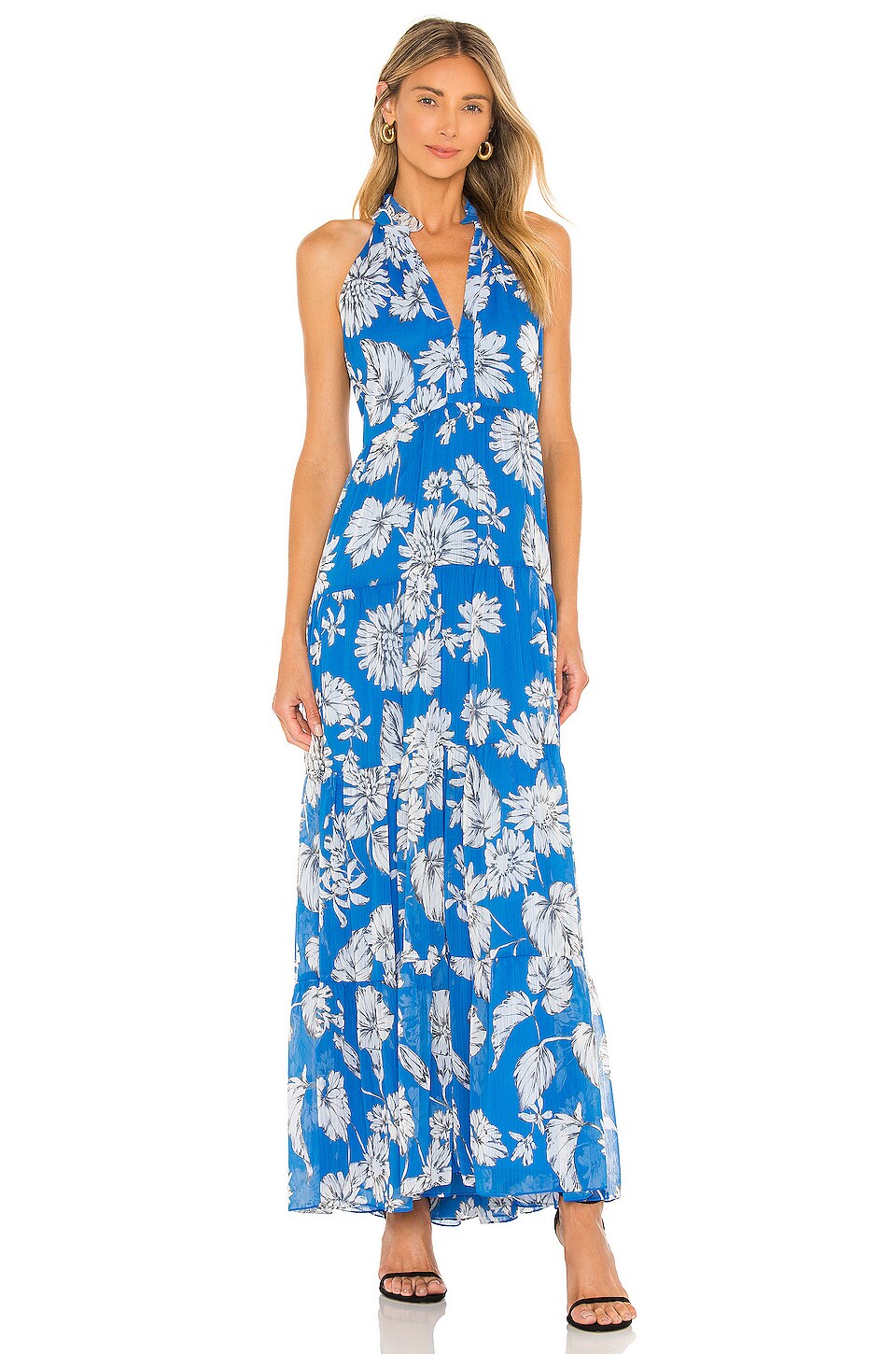 Amanda Uprichard Sleeveless Saffron Maxi Dress in Fairfield REVOLVE