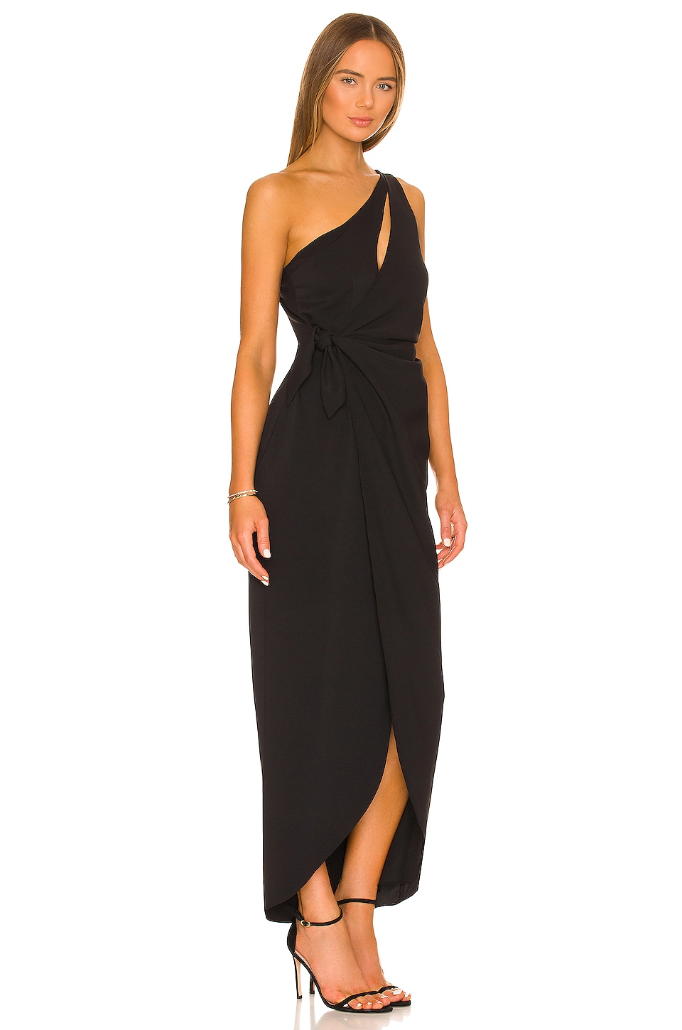 Amanda Uprichard x REVOLVE Conetta Gown in Black