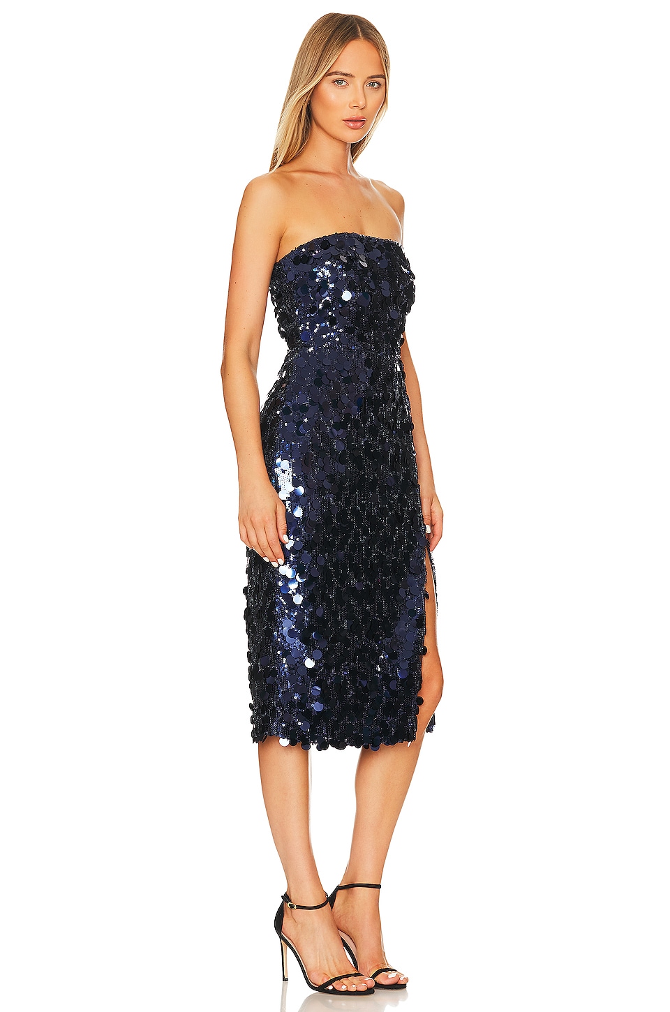Amanda Uprichard Armelle Dress in Ink