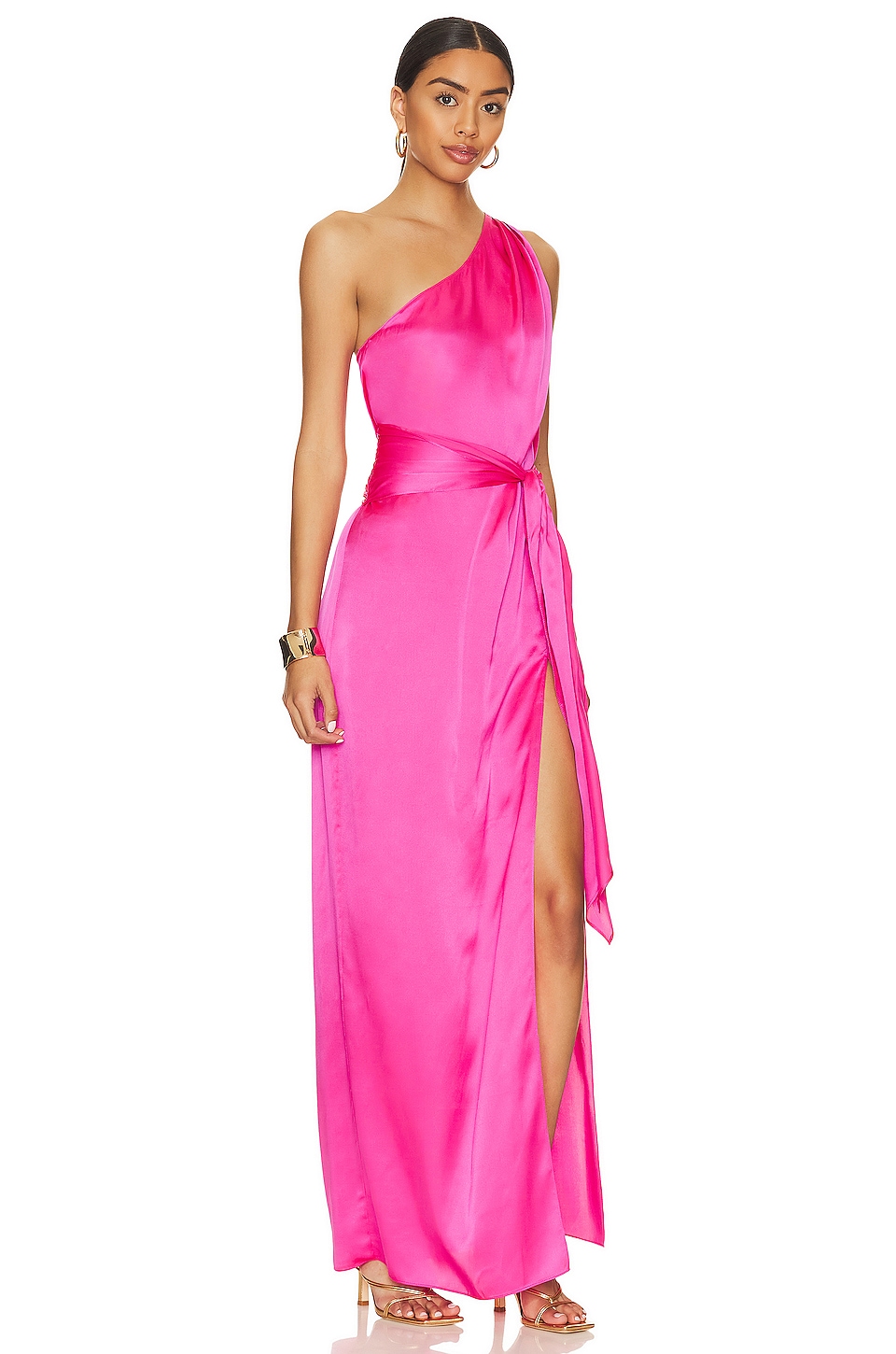 Amanda Uprichard x REVOLVE Delmar Gown In Cerise