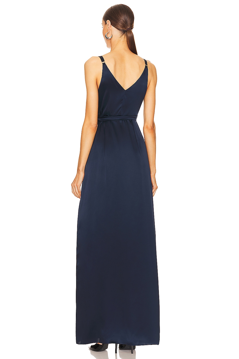 Amanda Uprichard Liberty Dress in Ink | REVOLVE